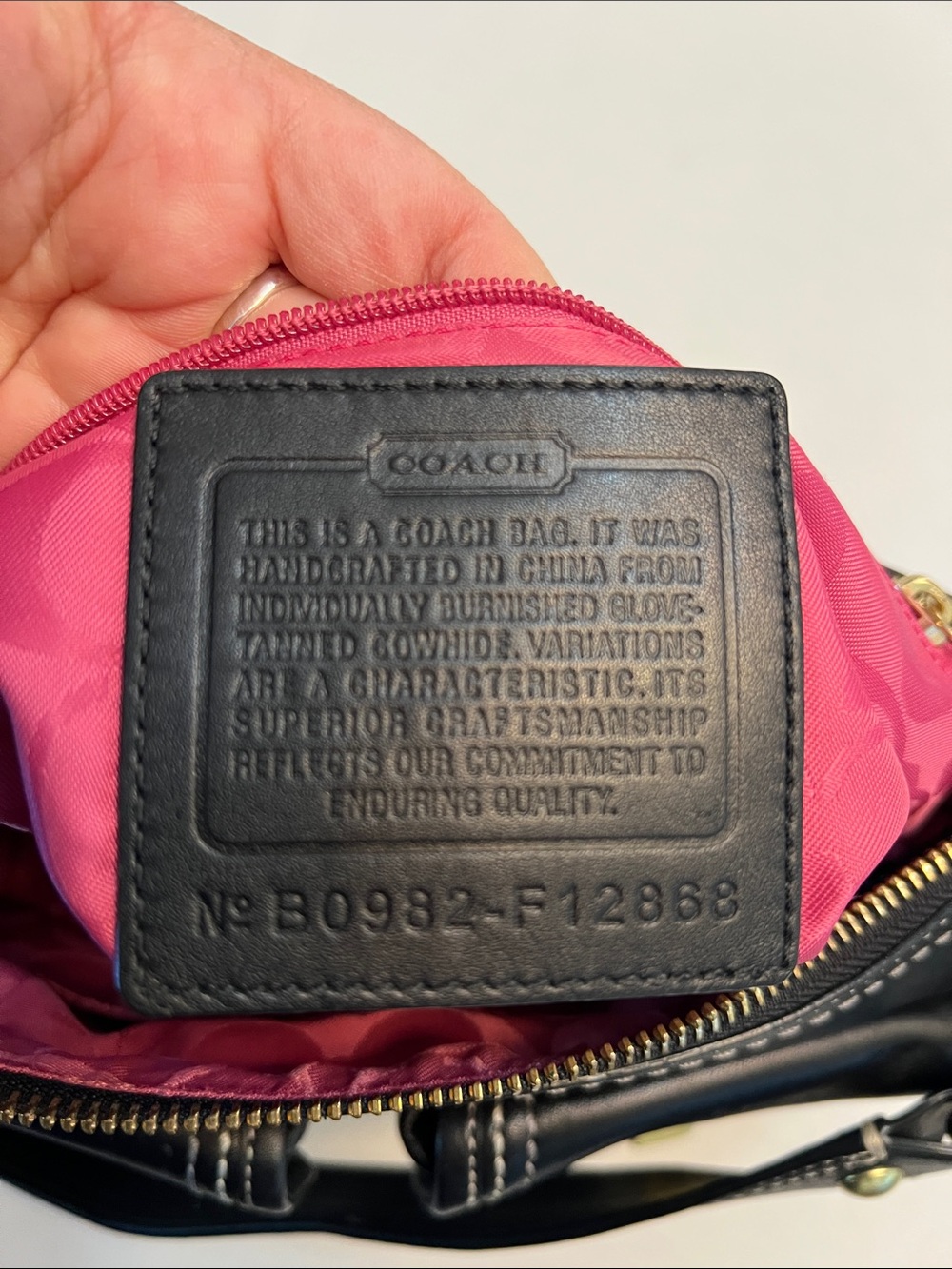 COACH LEGACY 65th ANNIVERSARY BLACK DOUBLE TURNLOCK F12868 Y2K SHOULDER BAG - Picture 10 of 16